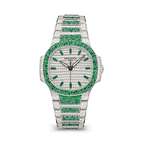 patek philippe nautilus ladies' - 7118 price|patek philippe full diamond.